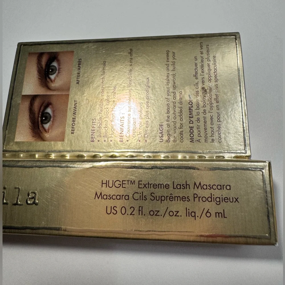 Stila Intense Black Mascara & Spa Life Lash Curler